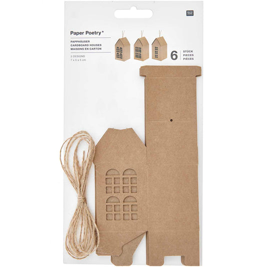 Vánoční domečky - přírodní