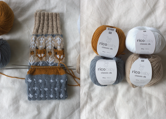 Set - liščí ponožky