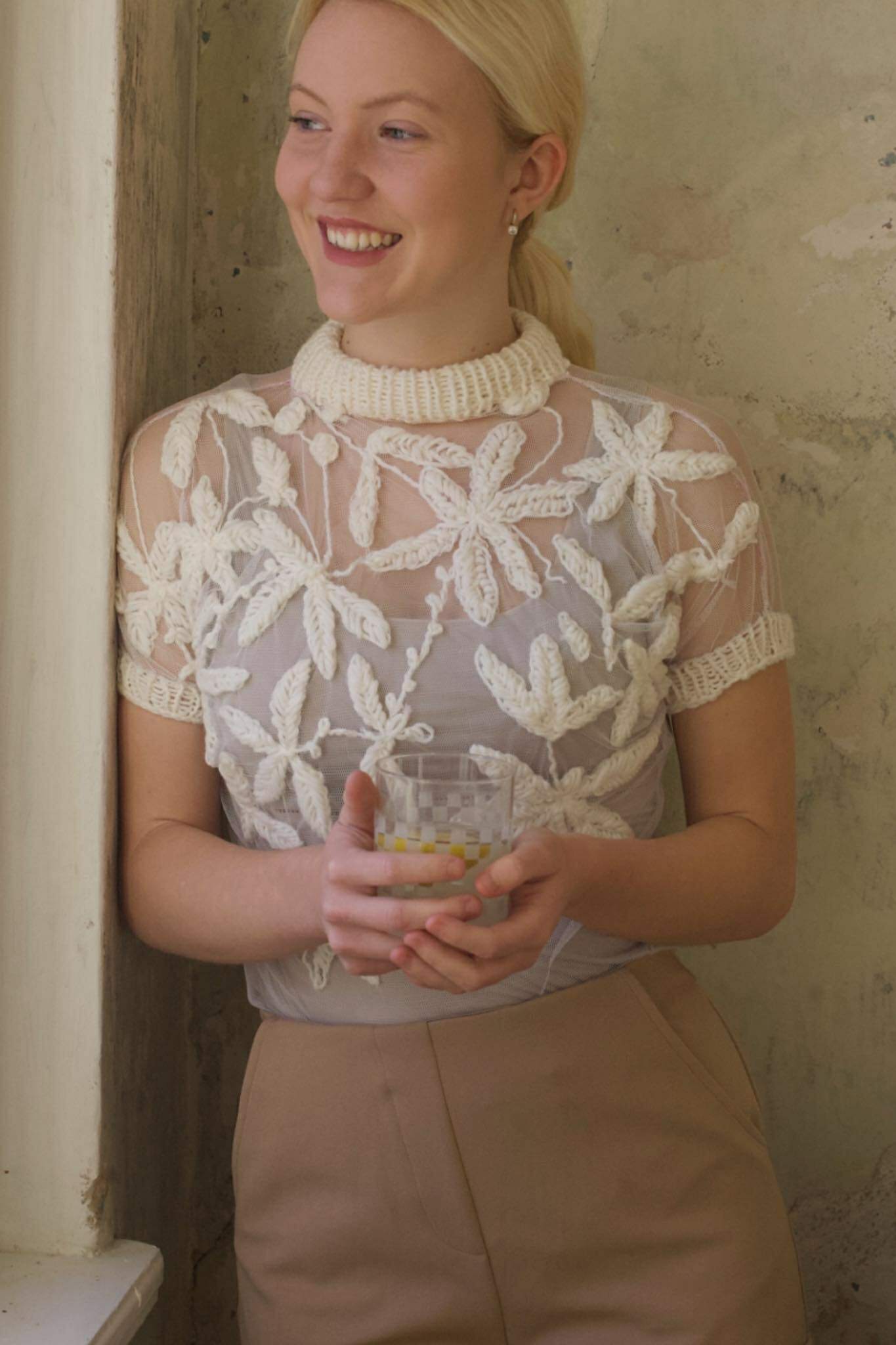 Návod - Vyšívaná halenka