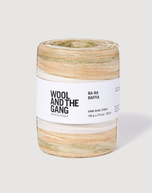 Papírová příze - proužky