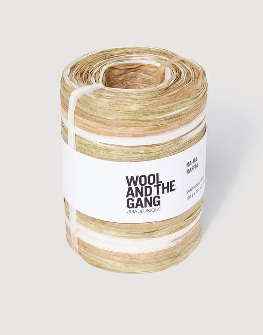 Papírová příze - proužky