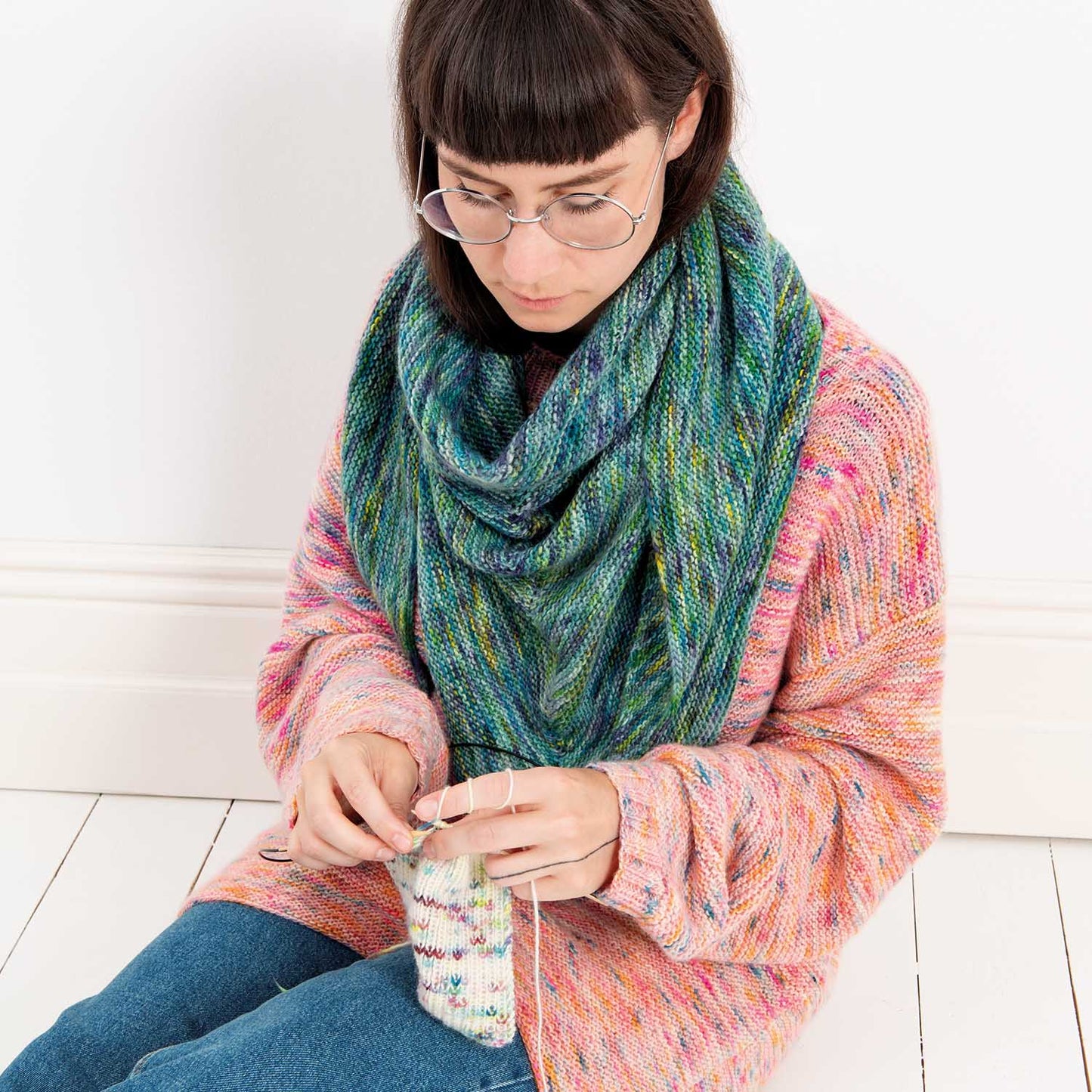 Luxury Hand-dyed Happiness - Green