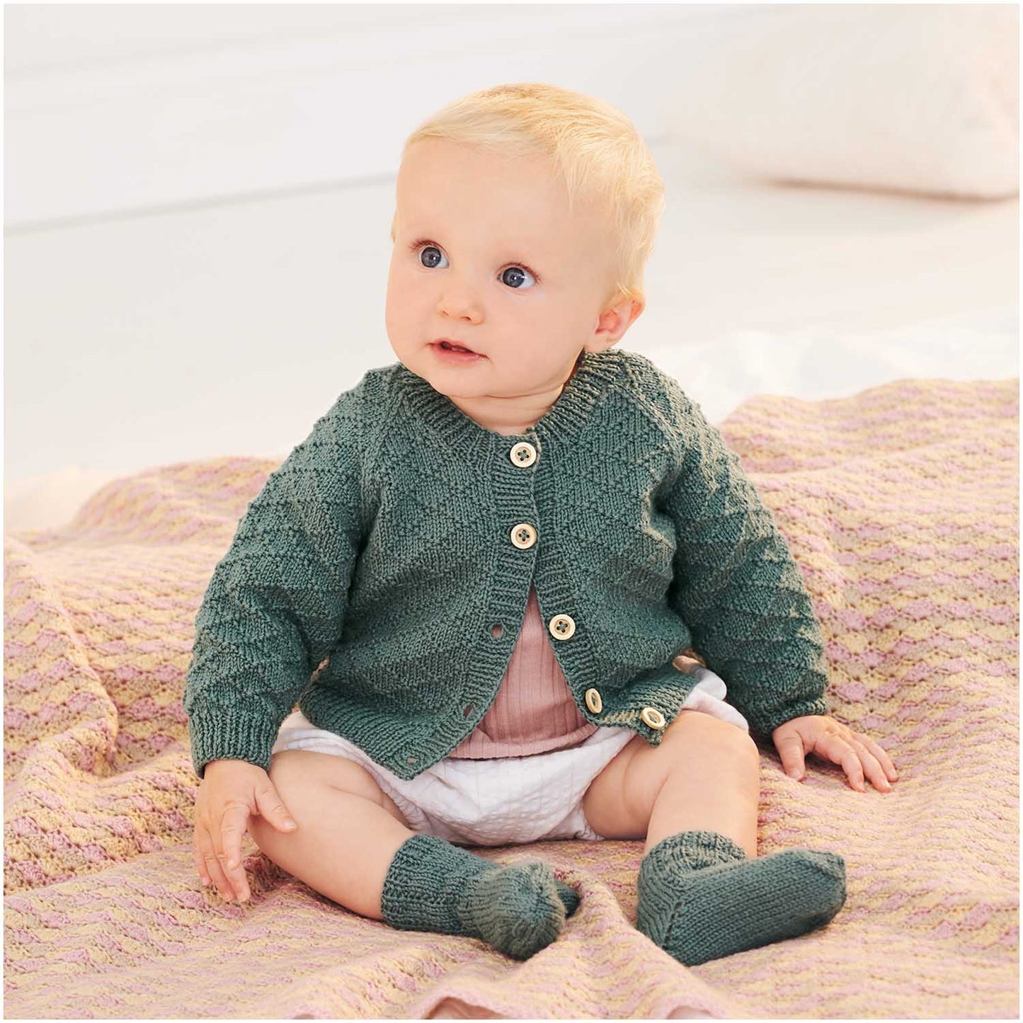 Baby Merino - zelená
