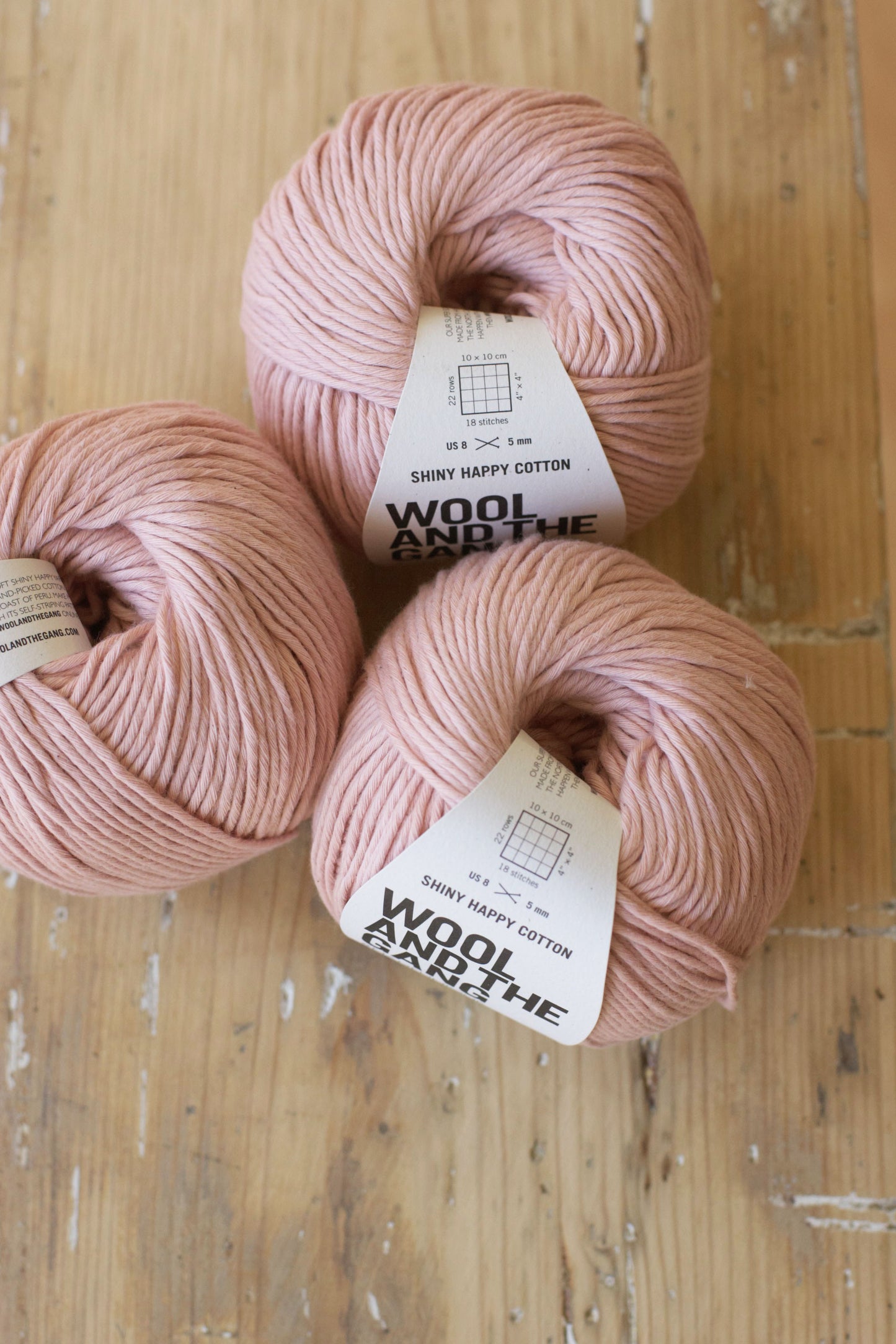 Shiny Happy Cotton - růžová