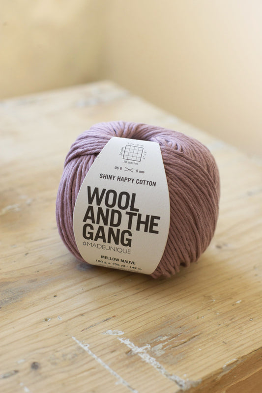 Shiny Happy Cotton - fialová