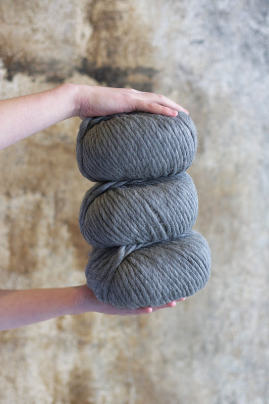 Vlna - šedá - 200g