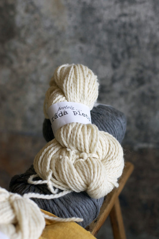 Baby Alpaka - bílá 100g