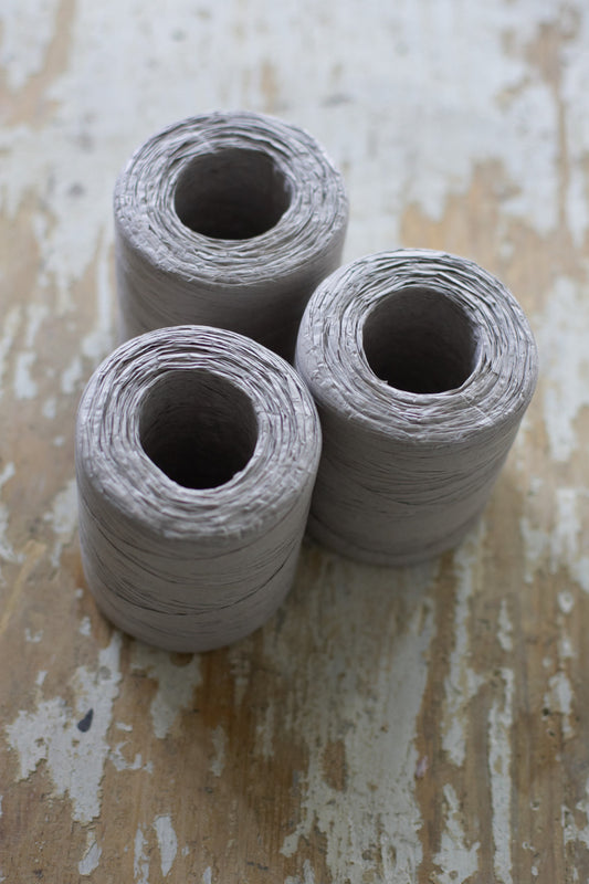 Papírová příze - šedá - Ráda pletu