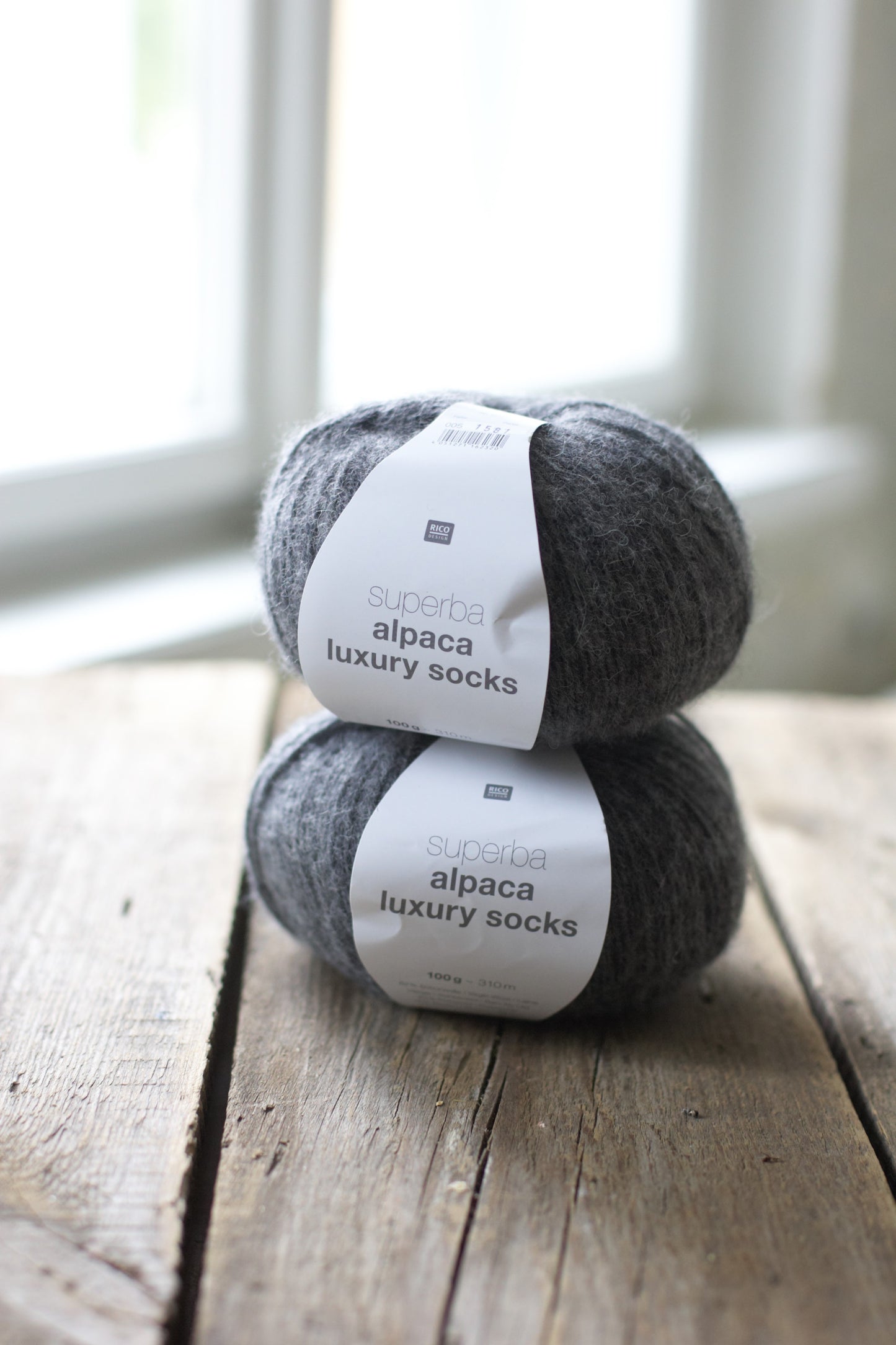 Alpaca luxury socks - šedá