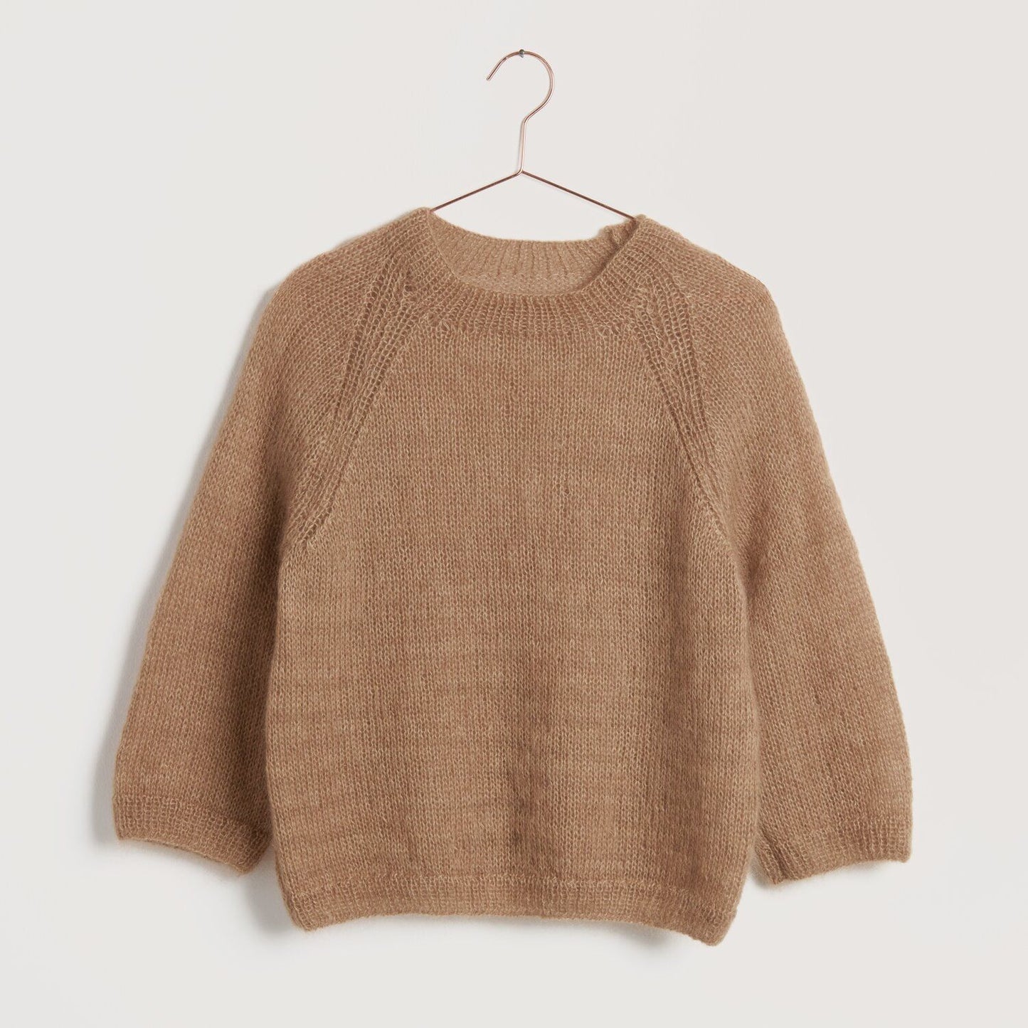 Essentials - Super kid Mohair - oříšková