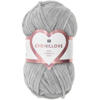 Chenillove - šedá