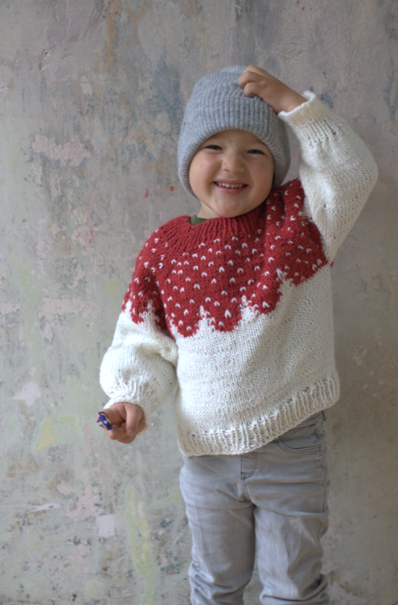 Alpaca Chunky - červená