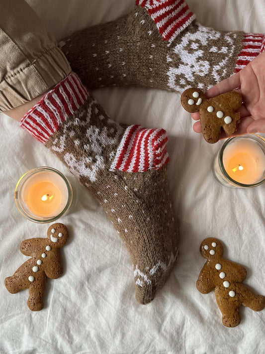 Set - perníčkové ponožky