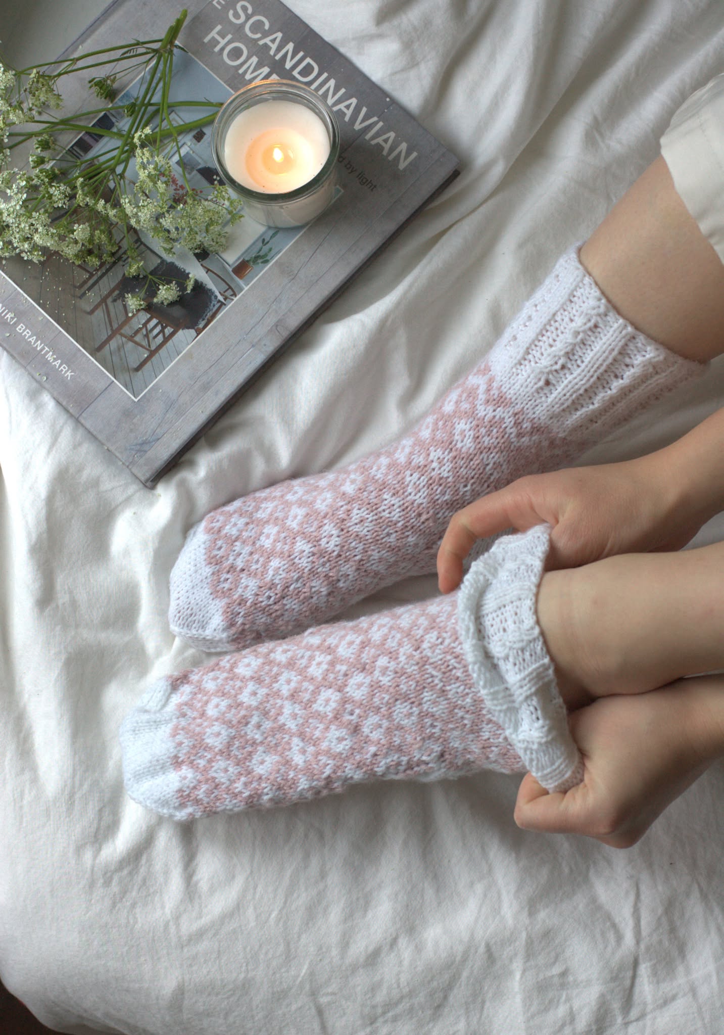 Set - Růžové ponožky