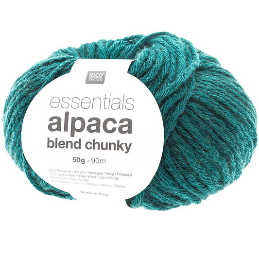 Alpaka Chunky - tyrkysová