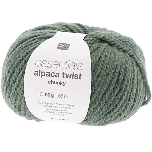 Alpaka Twist - břečťanová