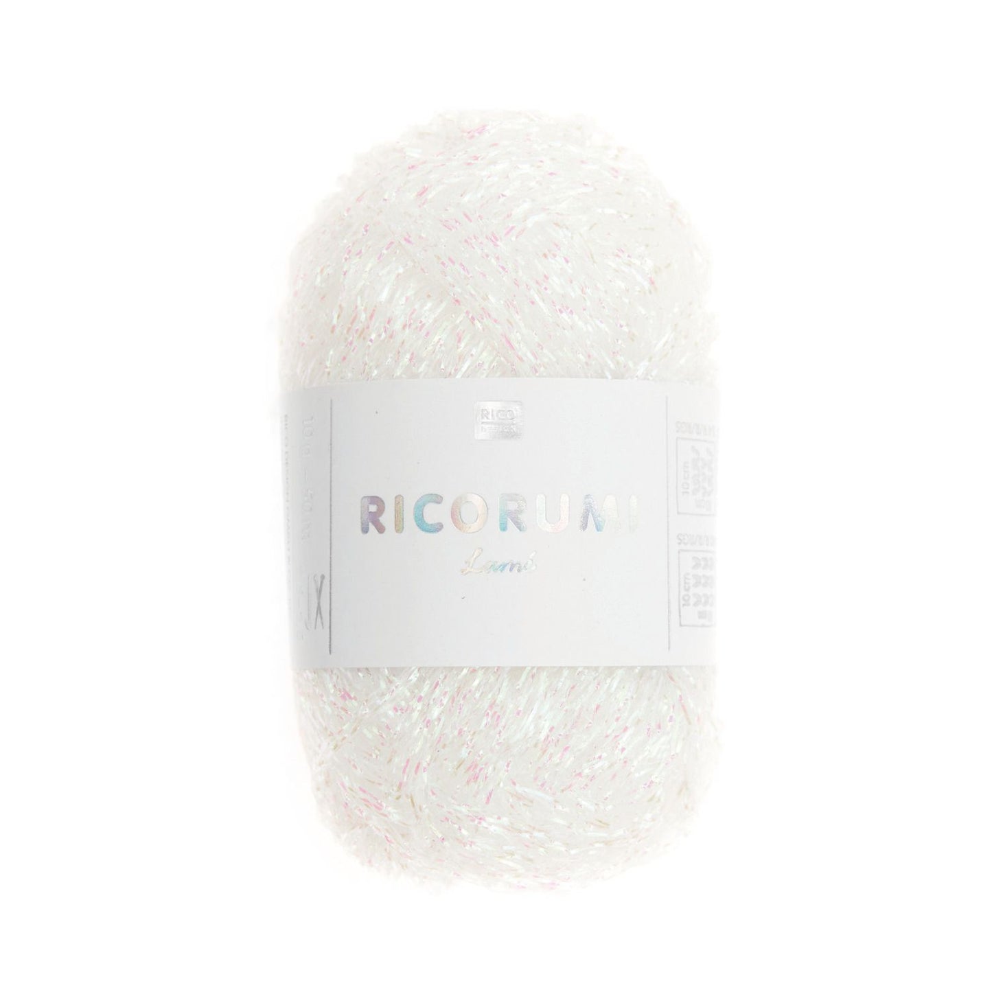 Ricorumi - bílá a třpytivá
