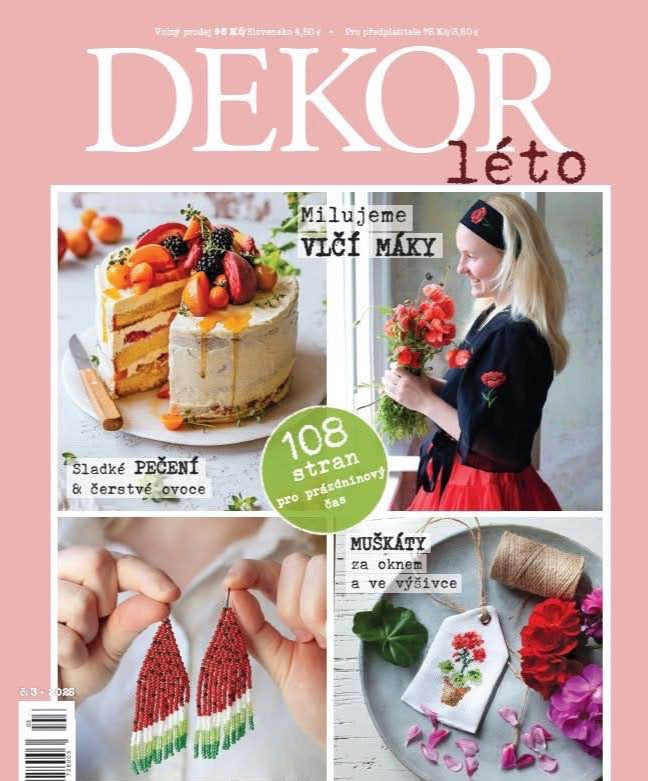 časopis Dekor léto 2025