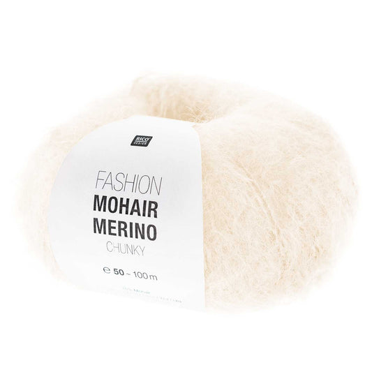 Mohair Merino - Cream