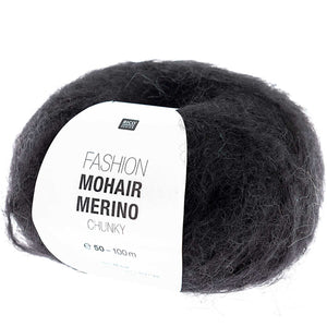 Mohair Merino - Black