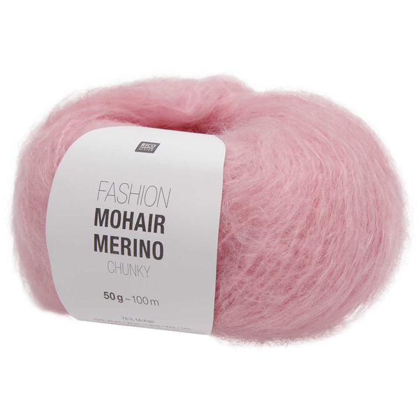 Mohair Merino - Pink