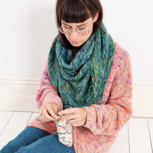 Luxury Hand-dyed Happiness - Green