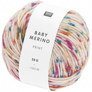 Baby merino - barevná