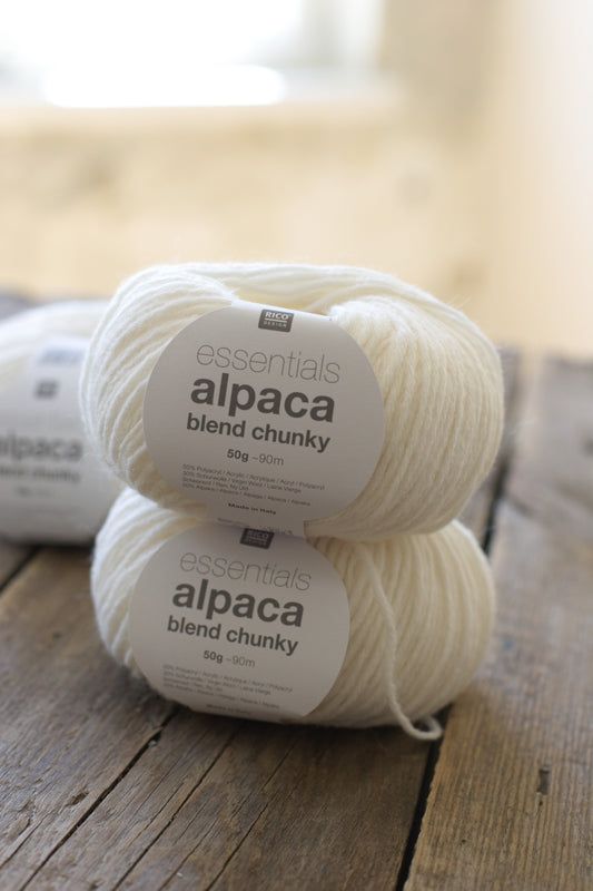 Alpaka Chunky - krémová