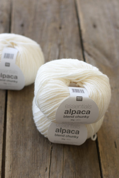 Alpaka Chunky - bílá