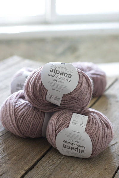 Alpaka Chunky - fialová