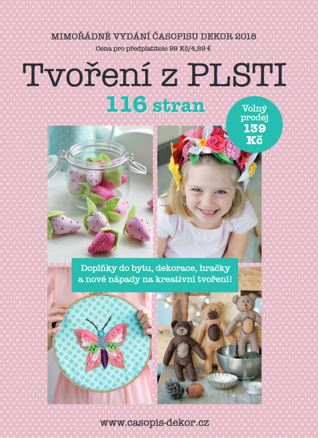 Dekor - speciál - Tvoření z plsti