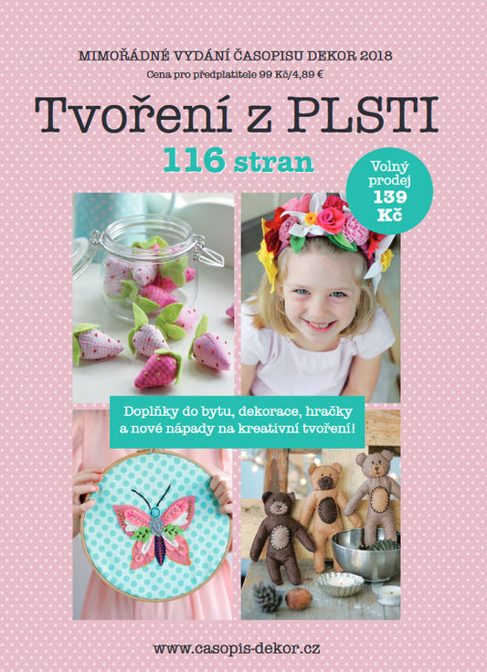Dekor - speciál - Tvoření z plsti