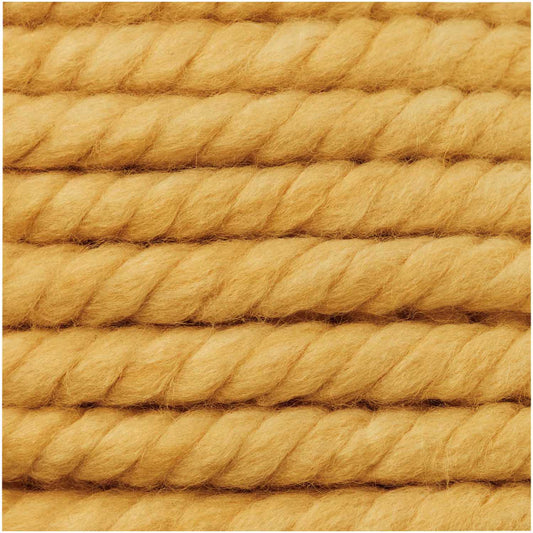 XXL Vlna - hořčičná 1 kg