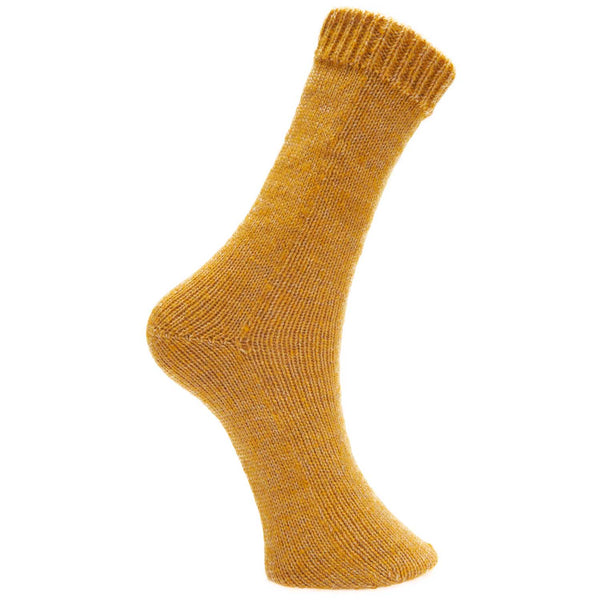 Alpaca luxury socks - hořčičná