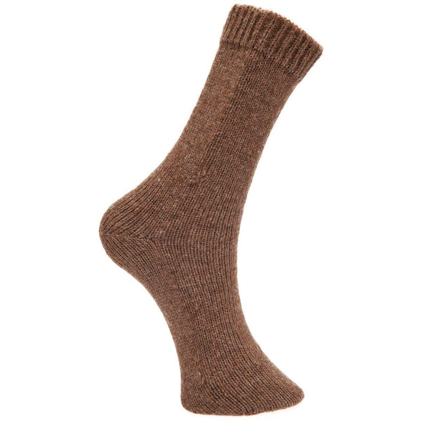 Alpaca luxury socks - hnědá